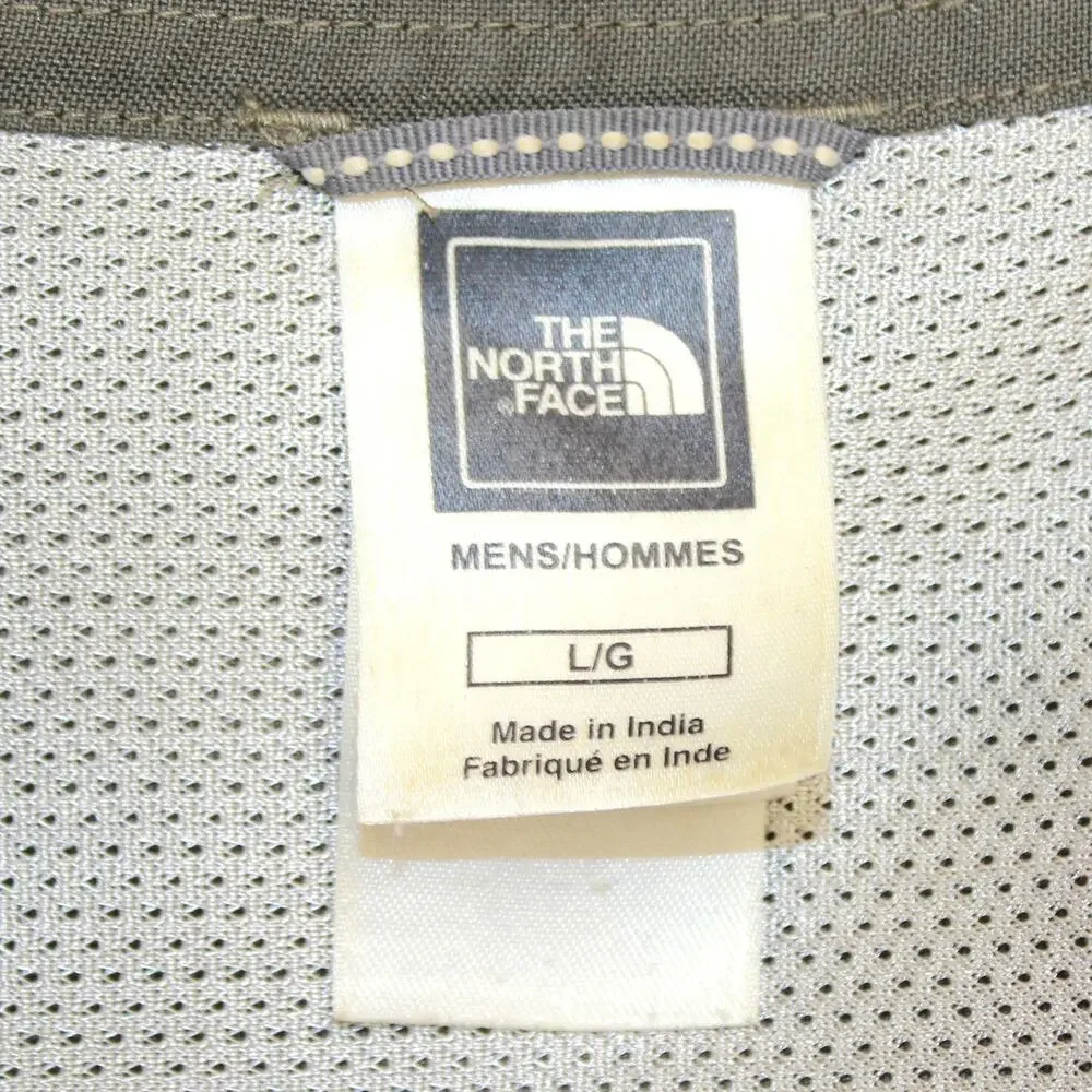 the North Face Nordstrom Button-down Casual Pocket Olive Large